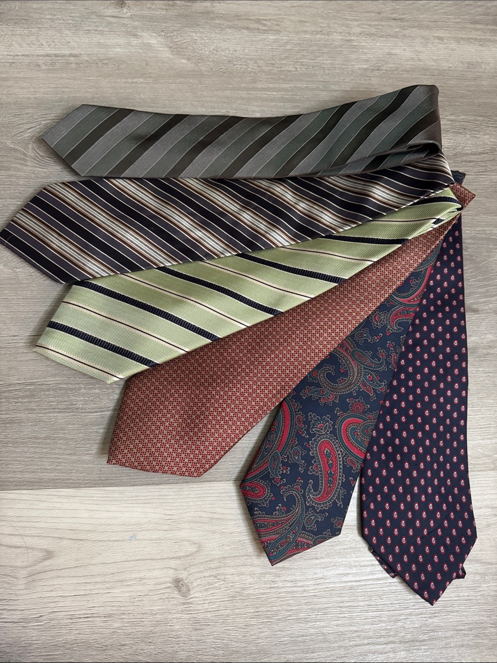 Bundle of 6 Ties- BR, Nautical, CK, Windsor and Bosani